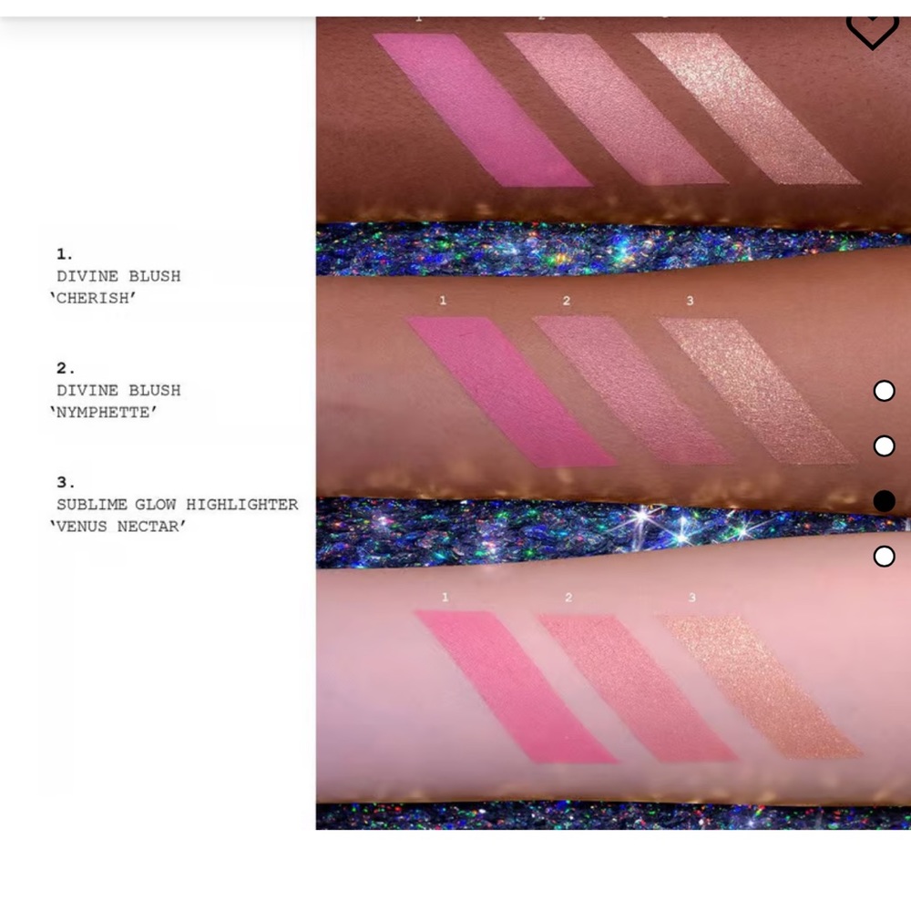 PAT McGRATH LABS X Bridgerton Love at first blush Divine Blush & Glow Trio - Picture 3 of 5